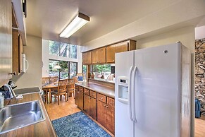 Creekside Chalet w/ Hidden Spa and Private Beach!