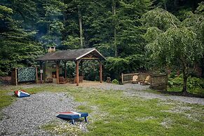 'peaceful Getaway' Penrose Cabin w/ Hot Tub & Pond