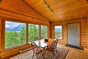 Cabin w/ Glacier Views: Walk to Matanuska River!