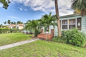 West Palm Beach Bungalow w/ Shared Backyard