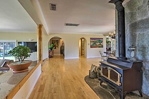 Luxe Auburn Hideaway w/ Tennis Court & Views!