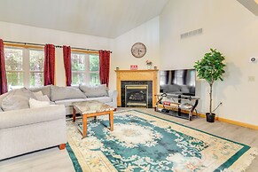 Game Room + Fire Pit: Poconos Family Getaway