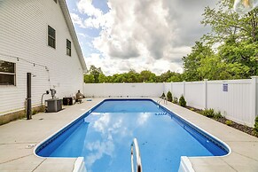 Game Room + Fire Pit: Poconos Family Getaway