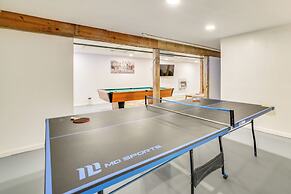 Game Room + Fire Pit: Poconos Family Getaway