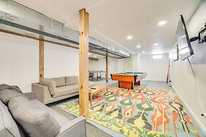 Game Room + Fire Pit: Poconos Family Getaway