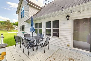 Game Room + Fire Pit: Poconos Family Getaway