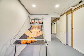 Game Room + Fire Pit: Poconos Family Getaway