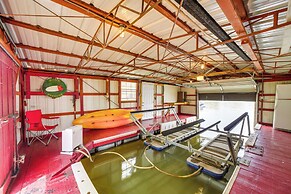 Boat Dock + Lake Access: Grove Vacation Rental!