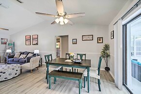 Bright Sebastian Home w/ Pool ~ 7 Mi to Beach!