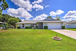 Bright Sebastian Home w/ Pool ~ 7 Mi to Beach!