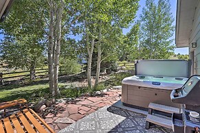 Ski + Bike: Home w/ Deck & Hot Tub in Granby!