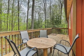 Walk to Lake & Beach: Pocono Cabin w/ Fire Pit