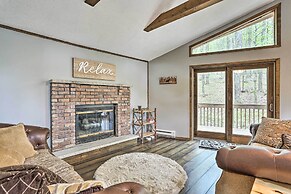 Walk to Lake & Beach: Pocono Cabin w/ Fire Pit