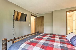 Walk to Lake & Beach: Pocono Cabin w/ Fire Pit