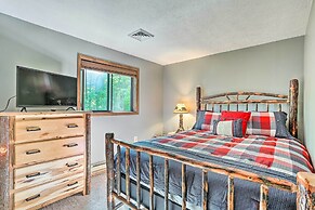 Walk to Lake & Beach: Pocono Cabin w/ Fire Pit