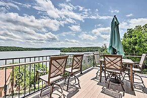 Boat Dock & Kayaks: Luxury Lake of the Ozarks Home