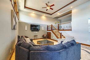 Boat Dock & Kayaks: Luxury Lake of the Ozarks Home