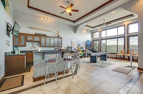 Boat Dock & Kayaks: Luxury Lake of the Ozarks Home