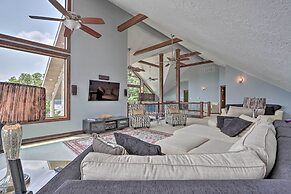 Boat Dock & Kayaks: Luxury Lake of the Ozarks Home