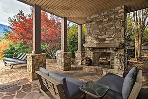 Pool & Mountain Views: Stunning Mill Spring Home!