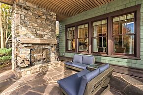 Pool & Mountain Views: Stunning Mill Spring Home!