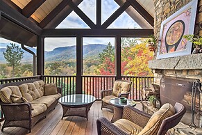 Pool & Mountain Views: Stunning Mill Spring Home!