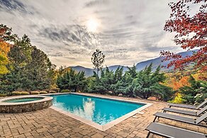 Pool & Mountain Views: Stunning Mill Spring Home!