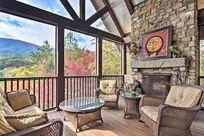 Pool & Mountain Views: Stunning Mill Spring Home!