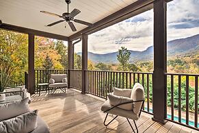 Pool & Mountain Views: Stunning Mill Spring Home!