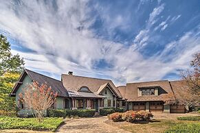 Pool & Mountain Views: Stunning Mill Spring Home!