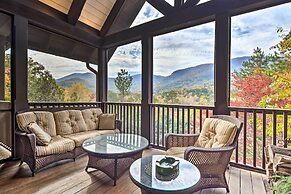 Pool & Mountain Views: Stunning Mill Spring Home!