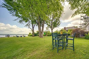 Lakefront Mayville Cottage w/ Dock & Grill!