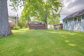 Lakefront Mayville Cottage w/ Dock & Grill!