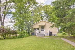 Lakefront Mayville Cottage w/ Dock & Grill!