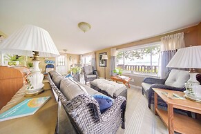 Lakefront Mayville Cottage w/ Dock & Grill!