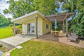 Peaceful Horicon Studio w/ Rock River Access!