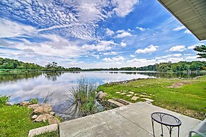 Peaceful Horicon Studio w/ Rock River Access!