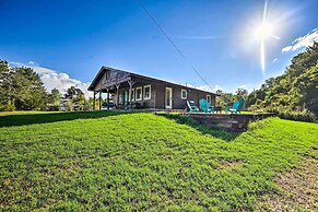 Broken Bow Retreat w/ Large Yard + Fire Pit!