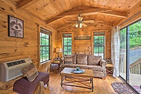 Quaint Log Cabin w/ Views Near West Jefferson
