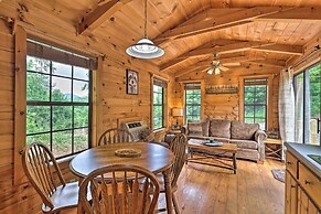 Quaint Log Cabin w/ Views Near West Jefferson