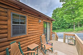 Quaint Log Cabin w/ Views Near West Jefferson