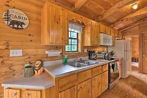 Quaint Log Cabin w/ Views Near West Jefferson