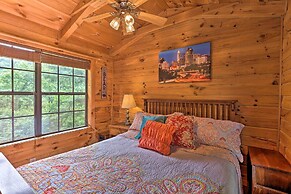 Quaint Log Cabin w/ Views Near West Jefferson