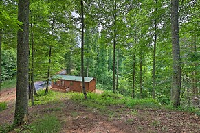 Quaint Log Cabin w/ Views Near West Jefferson