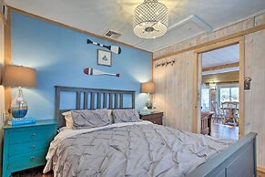 Cozy Lakefront Cottage w/ Fire Pit, Grill & Views!