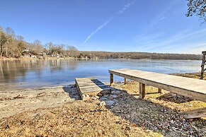 Cozy Lakefront Cottage w/ Fire Pit, Grill & Views!