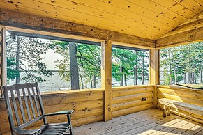 Quiet Lakefront Conover Cabin Near ATV Trails