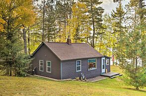 Quiet Lakefront Conover Cabin Near ATV Trails