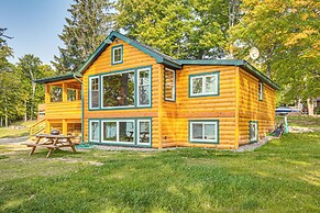 Quiet Lakefront Conover Cabin Near ATV Trails