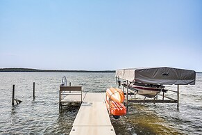 Quiet Lakefront Conover Cabin Near ATV Trails